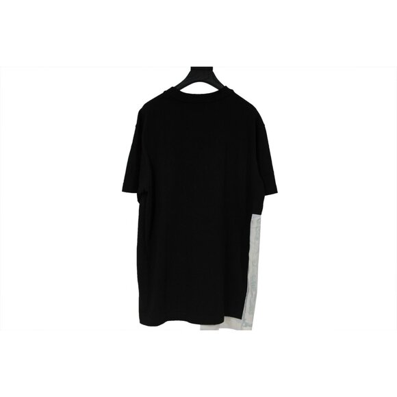 Dior Mens Raymond Pettibon Floral Poem Patch T Shirt Medium Black Cotton Silk - Picture 2 of 10